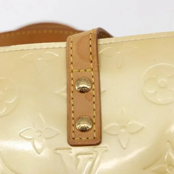 LOUIS VUITTON Monogram Vernis Reade PM Hand Bag Perle M91336 LV Auth ep12257 - Picture 11 of 16